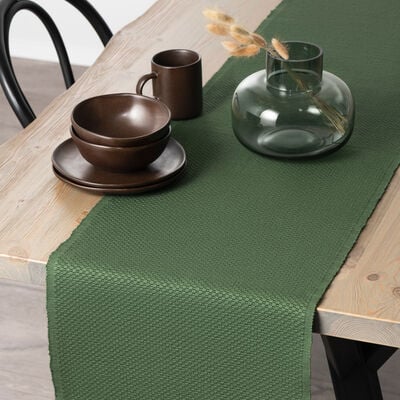 Fanni K SIlva kaitaliina 40x160 cm sammaleenvihreä